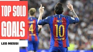 TOP 25 SOLO GOALS Lionel Messi LaLiga Santander