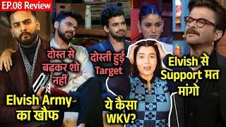 Bigg Boss OTT 3 Review EP.08  Elvish Army Ka Khauf Luv Kataria Ne Jeeta Dil Sana Vishal Target