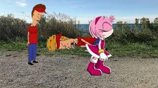 Sonic and Amy meets Beavis and Butthead