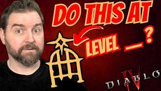 Diablo 4 Guide - Leveling Season 4 Massive Changes 1-100 WT4 Under 4Hrs
