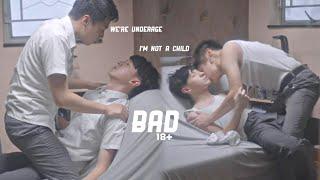 BL 18+ Hin x Hugo  Bad  Im a fool for you  Kiss  Sex  Wooyoung  Hong Kong  FMV