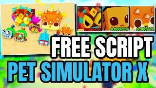 SUMMER UPDATE Pet Simulator X Script Auto Farm  Auto Egg Hatch Index Completer AND MORE