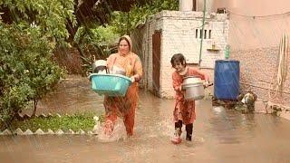 Rivel Overflow in The Village _ The Village Lifestyle of Pak  Village Sham