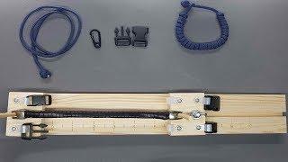 Tool for paracord bracelets leather and beads