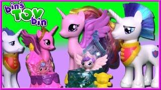 Meet the NEW Princess Cadance & Shining Armor  My Little Pony NEW LOOK  Bins Toy Bin