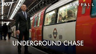 SKYFALL  London Underground – Daniel Craig Javier Bardem Ben Whishaw  James Bond