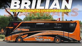 brilian starwars liveryMod Bussid Terbaru Jetbus 2 Faridh Madyawan #bussid