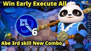 ABE SKILL 3 NEW STRATEGY WIN EARLY GAME EXECUTE OTHERS  MLBB MAGIC CHESS BEST SYNERGY COMBO TERKUAT