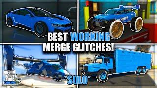 *SOLO* GTA 5 BEST WORKING CAR MERGE GLITCHES AFTER PATCH 1.69 F1BENNYS MERGE GLITCH GTA ONLINE