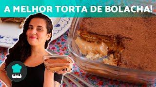 Torta de bolacha com Mumu e creme de leite  combinação perfeita