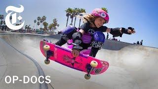 Gnarly in Pink The Girl Skateboarding Posse  Op-Docs