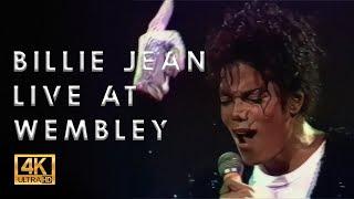 Michael Jackson BILLIE JEAN Live at Wembley 1988  4K ULTRA HD