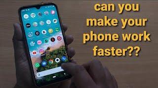 how to make slow android phone faster  speedup android phone