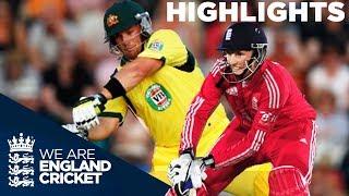 England & Australia In Huge Scoring T20  2013 - Highlights