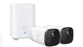 unboxing Eufy - eufyCam 2 Pro 2K IndoorOutdoor 2-Camera Security System - White