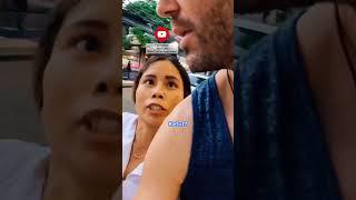 Bali MASSAGE GIRL gets angry with Foreigner 