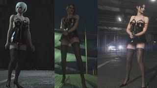 Resident Evil Remake Ada Claire and Jill Sexy Gothic Mod