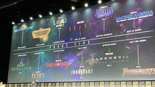 marvel hall H san diego comic con panel full video