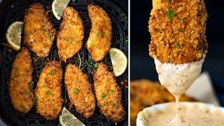 How to make SUPER CRISPY Air Fryer Chicken Tenders