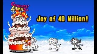 Battle Cats  Joy of 40 Million