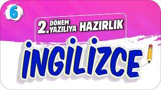 6.Sınıf İngilizce 2.Dönem 2.Yazılıya Hazırlık  #2023