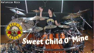 Sweet Child O Mine - Guns N Roses  Drum cover by Kalonica Nicx