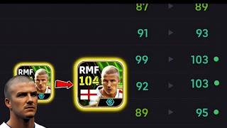 D. BECKHAM New Epic Booster Best Training Guide - New Hairstyle   efootball 2024