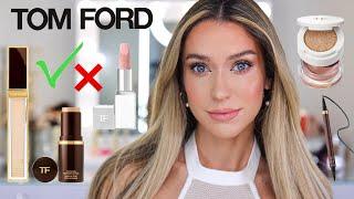 FULL FACE OF TOM FORD MAKEUP & SHADE AND ILLUMINATE CONCEALER REVIEW