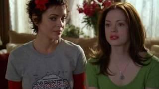 Charmed 6x16 Phoebe & Paige telling Piper that Chris is her son