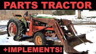 My First Implements White 2-60 Field Boss Farm Tractor