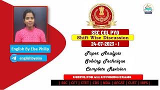 SSC CGL Previous Year Questions-2023  ENGLISH LANGUAGE  Useful for upcoming exams