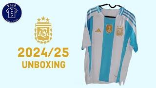  NEW Adidas Argentina 202425 home jersey unboxing SSDays.com