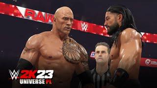 REIGNS MA PROBLEM WWE 2K23 UNIVERSE PL  Odcinek 1