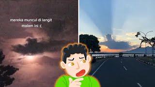 Inilah Beberapa Video Viral Penampakan Awan Mirip KRI Nanggala 402 yang Menghebohkan Netizen