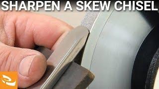 Sharpening a Skew Chisel Woodturning How-to