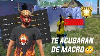 NUEVO TRUCO BRAZILEÑO CON MACRO PARA SUBIR MIRA TODOS LOS DISPOSITIVOS999% HEADSHOT  FREE FIRE