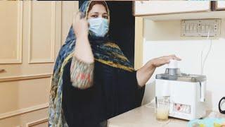 How to make fresh apple juice at home By Gull Baji Vlogs.