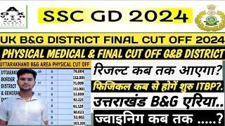 SSC GD 2024 Final Expected cut off Uttrakhand Uttrakhand border district ssc gd 2024 cut off #ssc