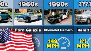 Evolution of American Police Cars  Car Comparison