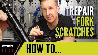Stanchion + Dropper Post Scratch Repair  GMBN Tech How To