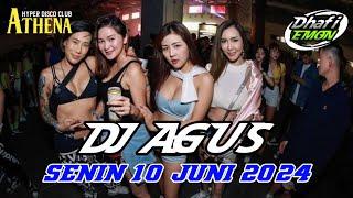 DJ AGUS TERBARU SENIN 10 JUNI 2024 FULL BASS  ATHENA BANJARMASIN