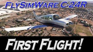 FlySimWare Sierra C24R For MSFS First Flight