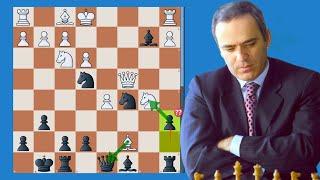 Garry Kasparov Ignores His Queen Against Frank Behrhorst 1985