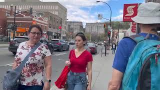 4K Montréal 2023 Montréal Côte des Neiges Restaurants & Markets Walking Tour4K 60FPS#walkthrough