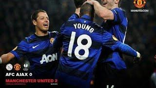 Ajax 0-2 Manchester United  Extended Highlights & All Goals 2O12 HD