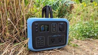 Silent portable power generator unboxing teardown and review - BLUETTI AC50S