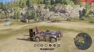 Crossout КВ CW LVL vs C13. Открытый тошик?