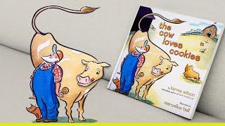 Fun Farm Animal Story  The Cow Loves Cookies  Childrens Bedtime Books Read Aloud