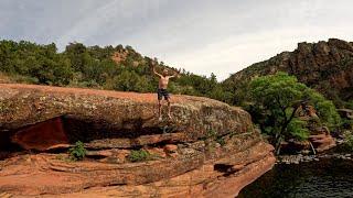 Arizonas Best Crack is at Wet Beaver Creek Funny Name Serious Cliff Jumping