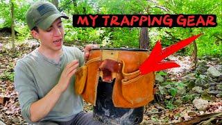 TRAPPING GEAR  WHATS IN MY TRAPPING PACK?